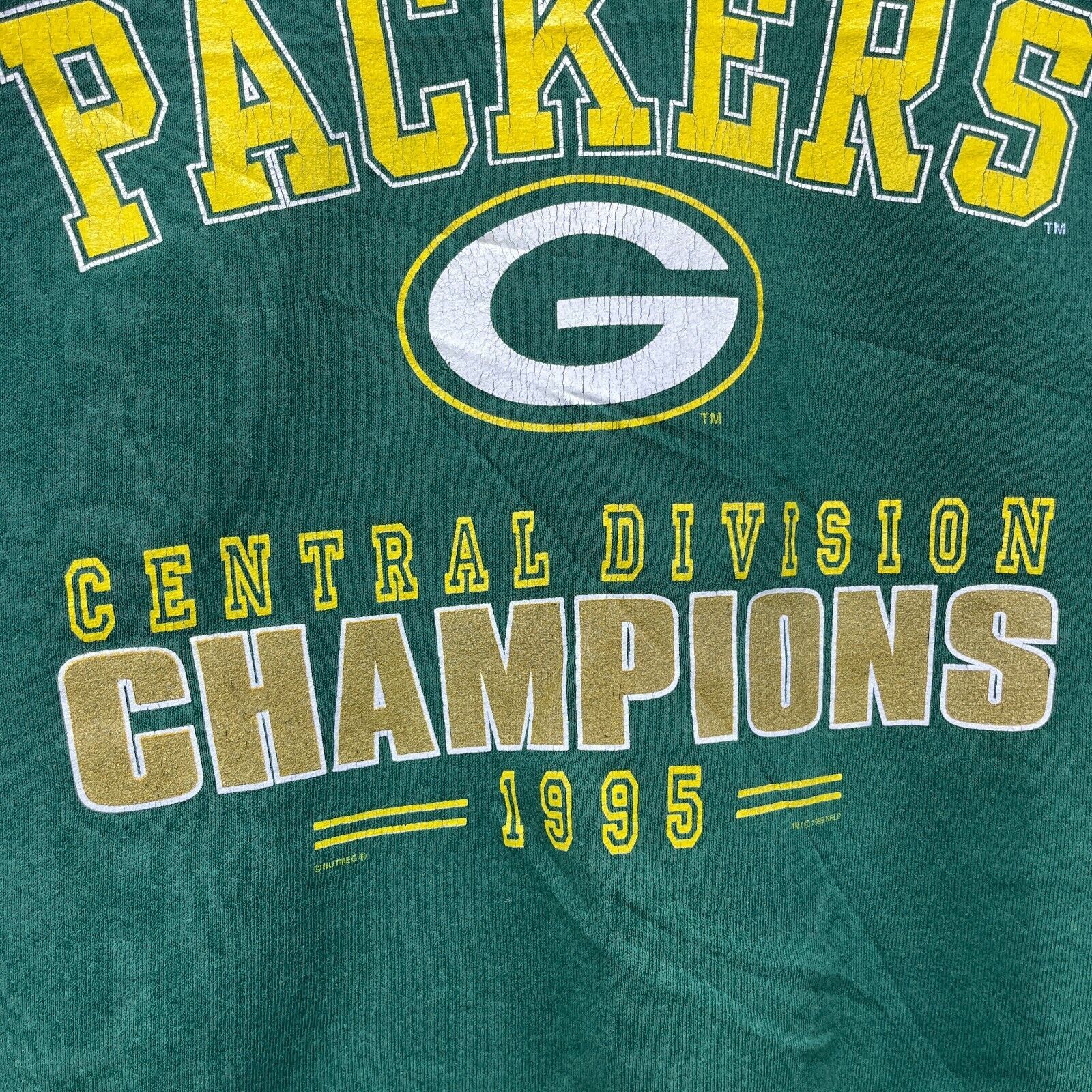 NFL × Vintage Vintage 90s Green Bay Packers Crewneck Large Made in USA NFL Size US L / EU 52-54 / 3 - 4 Thumbnail