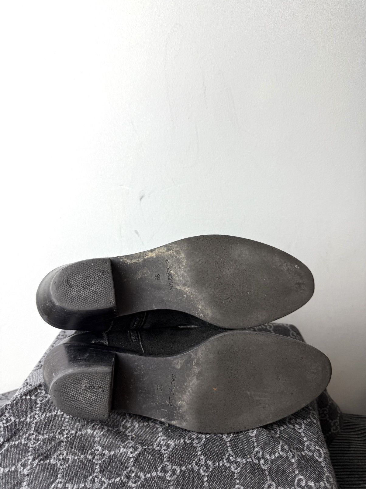 See by Chloe See by Chloe Design Suede Cowboy Boots Kazaki Western Size US 8.5 / IT 38.5 - 5 Thumbnail