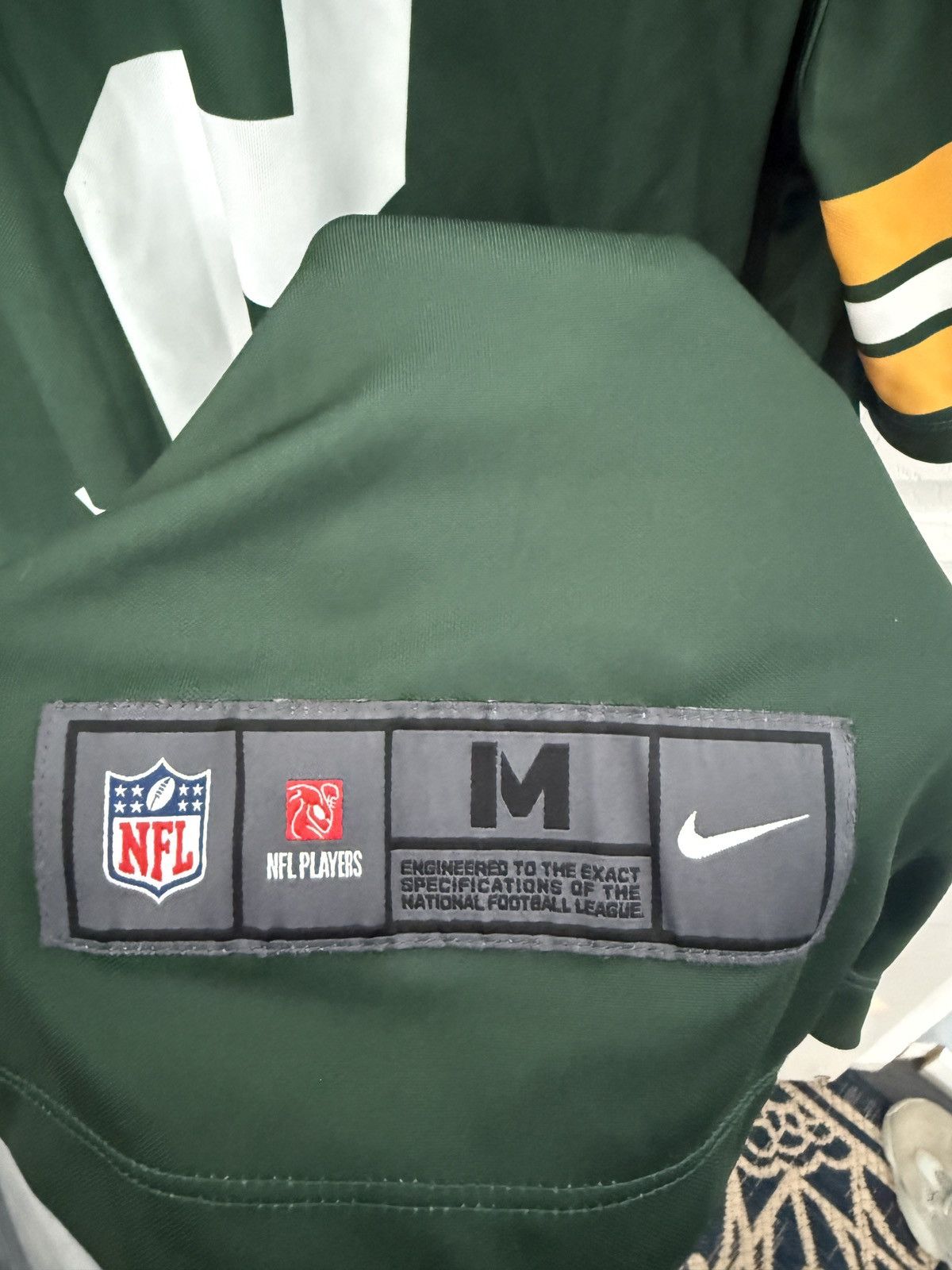 Nike Nike Green Bay Packers Aaron Rodgers jersey shirt Size US M / EU 48-50 / 2 - 5 Thumbnail