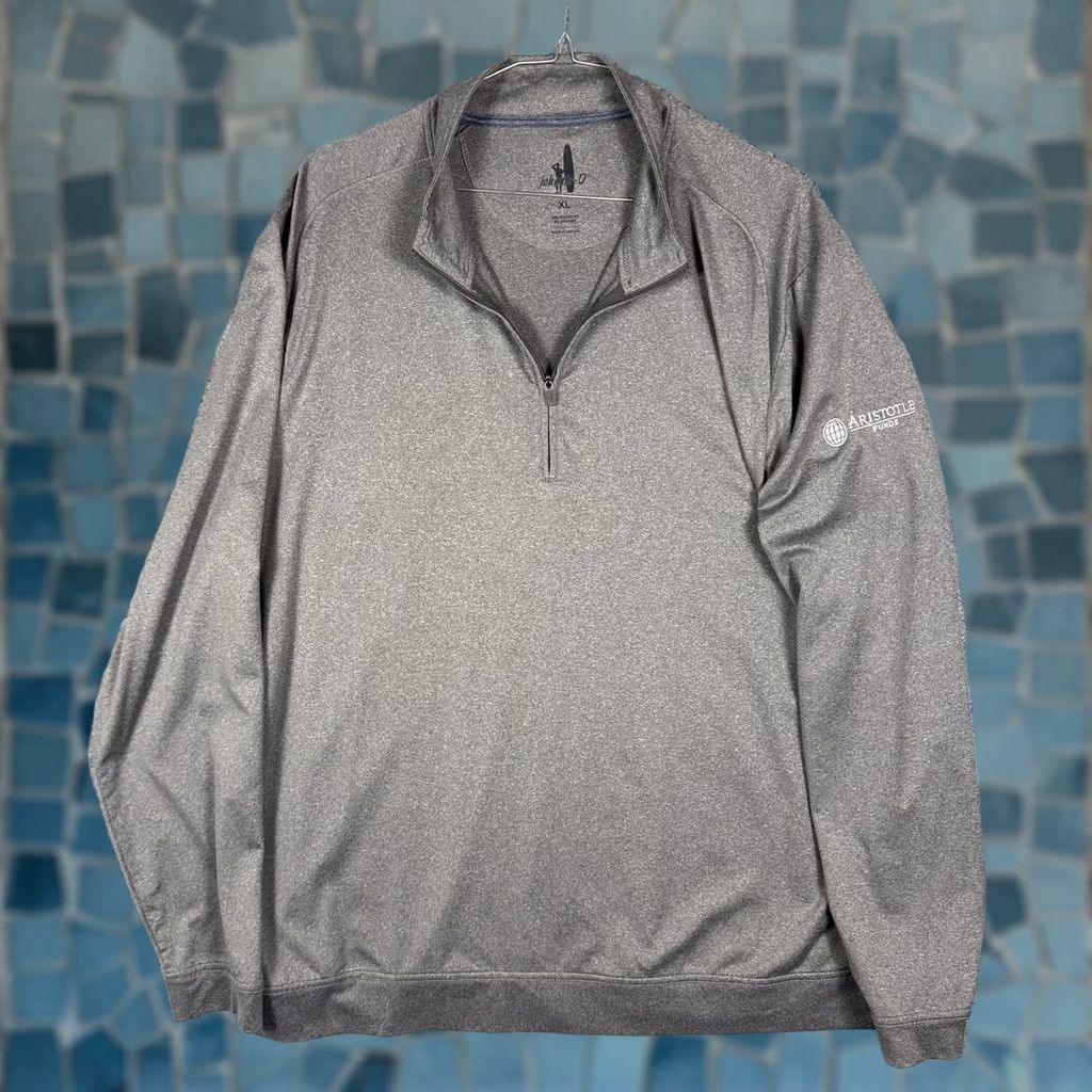 johnnie-O johnnie-O Jacket Mens XL Prep Formance 1/4 Zip Pullover Gray 50 in Chest Regular Size Type Regular Coat Jacket Outdoor Golf Benin? Size US XL / EU 56 / 4 - 1 Thumbnail