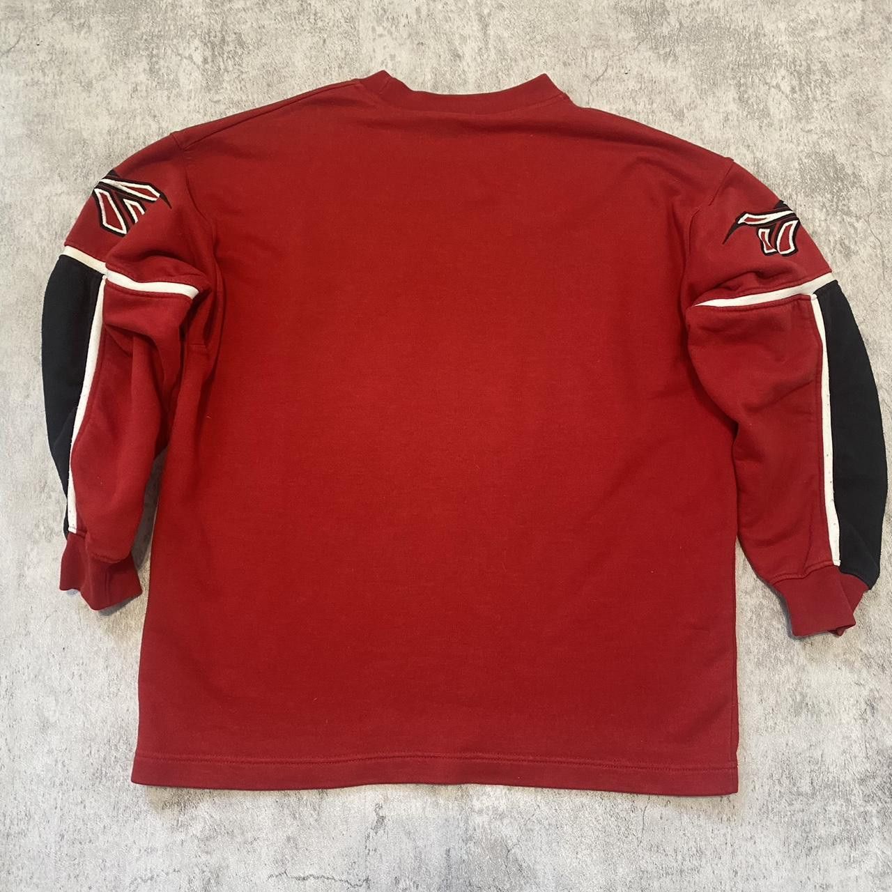 Reebok 90s Boxy Vintage Red Reebok long sleeve shirt hip hop Size US M / EU 48-50 / 2 - 3 Thumbnail