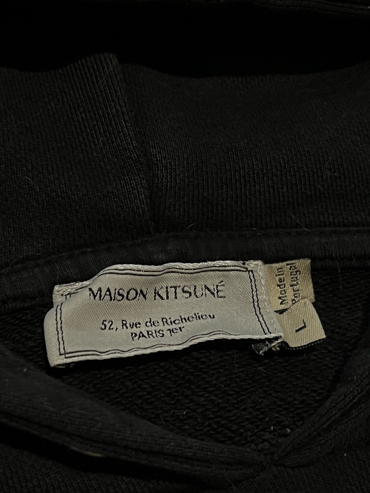 Maison Kitsune Maison Kitsune Tricolor Fox Hoodie L Size US L / EU 52-54 / 3 - 3 Thumbnail