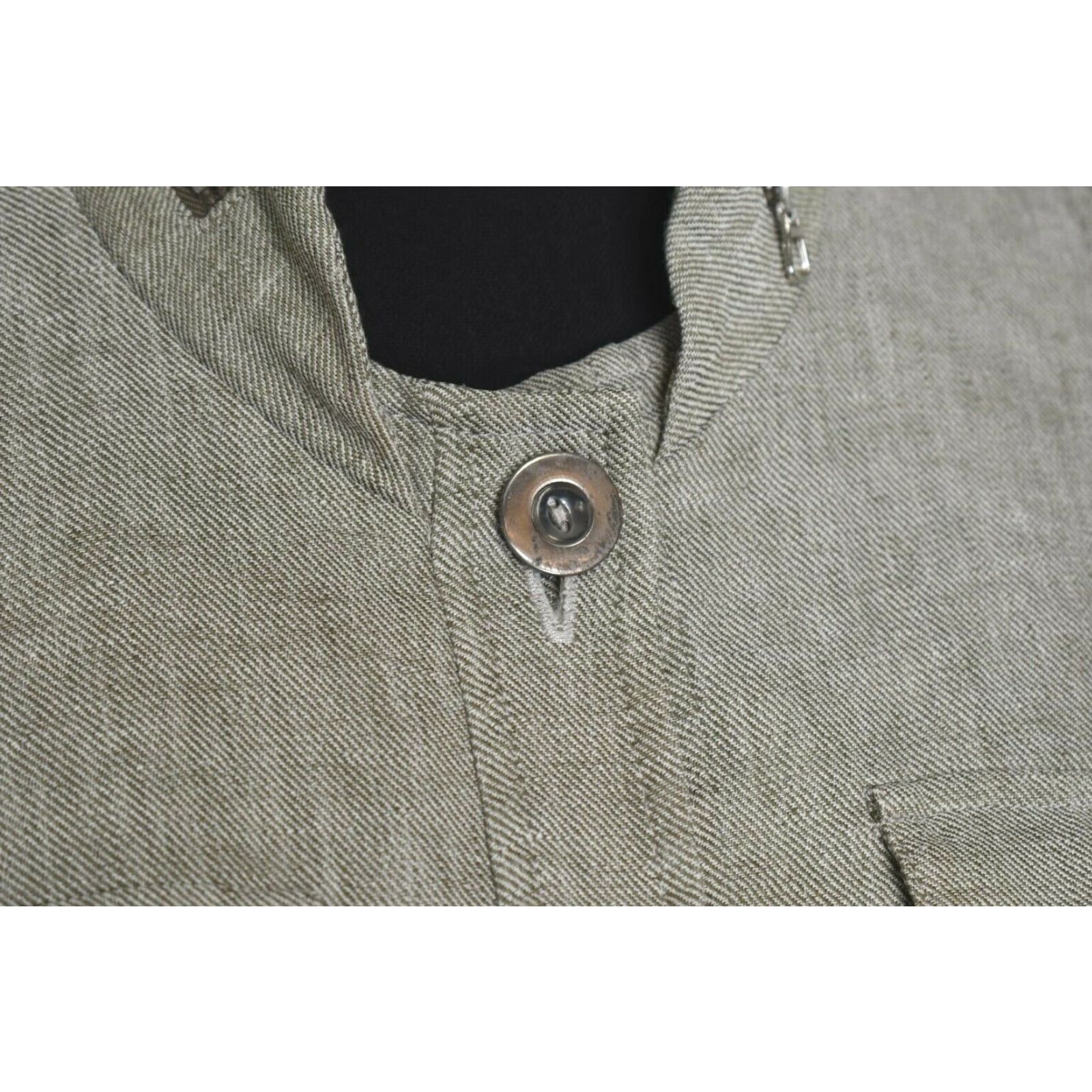 Vintage Louben Linen Blend Button Up Lined Jacket Beige Womens Size S Fits Small Jacket Size S / US 4 / IT 40 - 6 Thumbnail