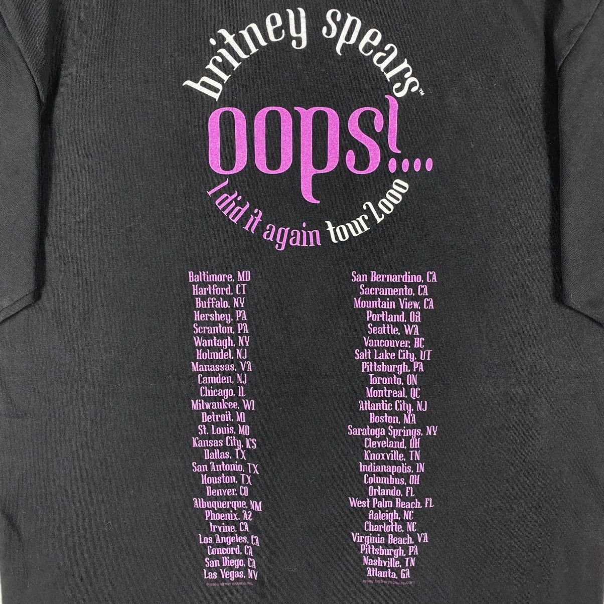 Rap Tees × Vintage Vintage BRITNEY SPEARS Oops! I Did It Again Tour 2000 Tee Size US S / EU 44-46 / 1 - 8 Thumbnail