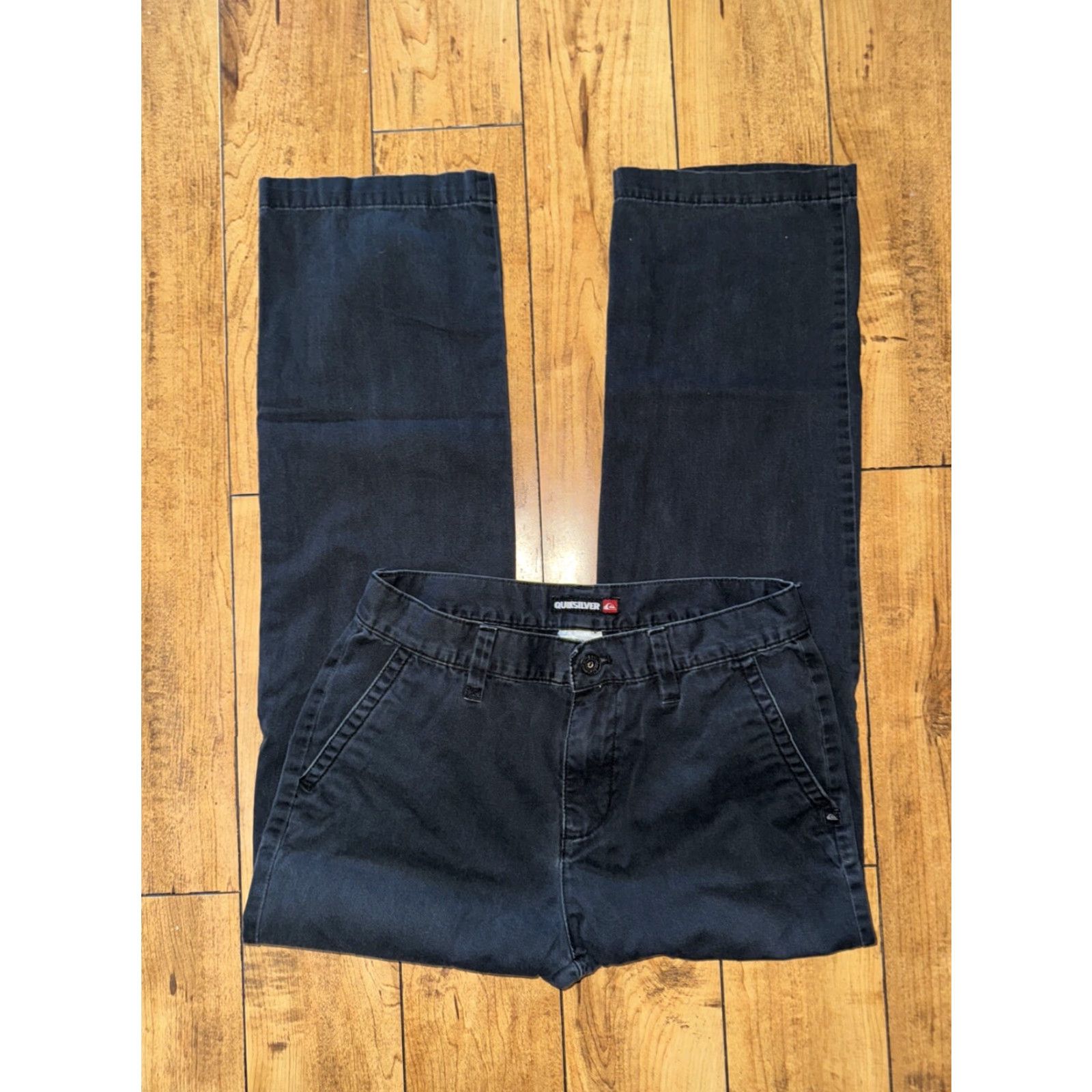 Quiksilver Quicksilver Chino Pants Black 28x29 Men Pants Regular Inseam 29 Chin o Black Men Size US 28 / EU 44 - 3 Thumbnail