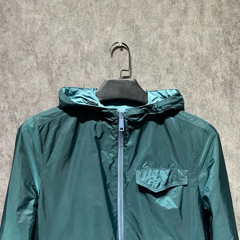 Prada Prada Green recycled nylon double-sided jacket 2501-Nextarr Size US S / EU 44-46 / 1 - 5 Thumbnail