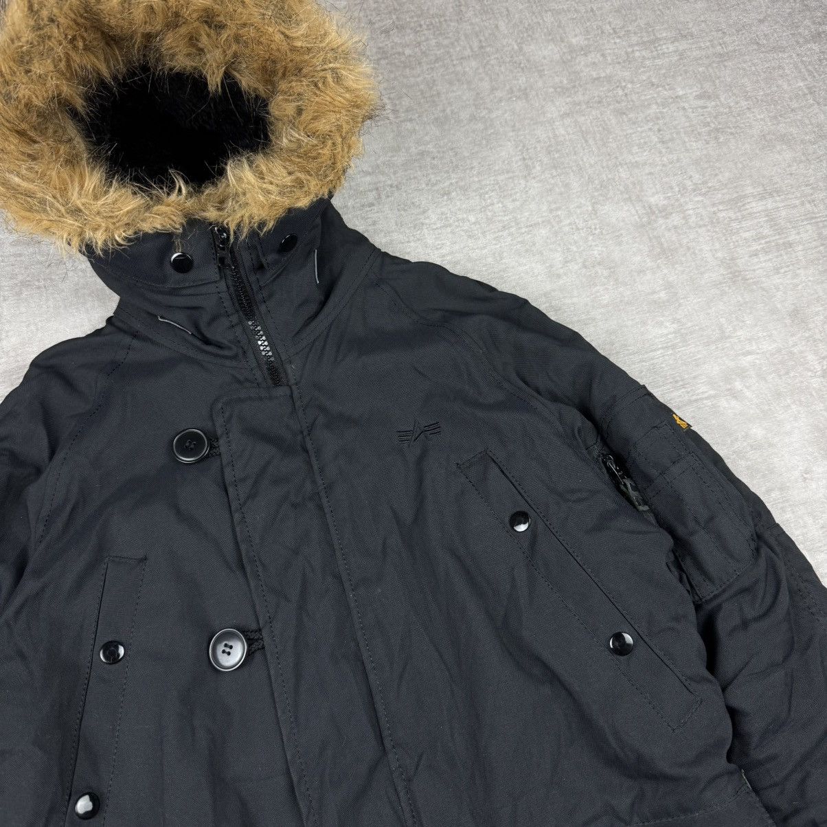 Alpha Industries Vintage Alpha Industries Parka Jacket Size L / US 10 / IT 46 - 5 Thumbnail