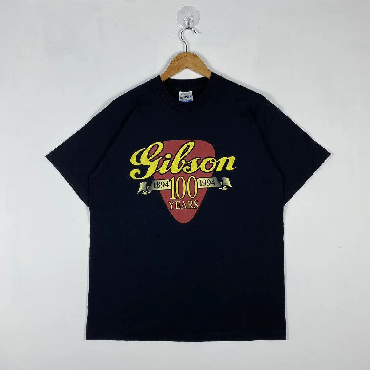 Vintage VINTAGE 90's GIBSON 100 YEARS ANNIVERSARY 1894-1994 TEE Size US L / EU 52-54 / 3 - 2 Thumbnail