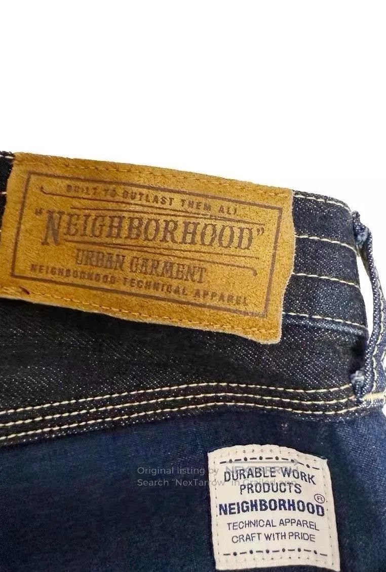 Neighborhood Neighborhood Raw Denim Patchwork Jeans. Size US 26 / EU 42 - 8 Thumbnail