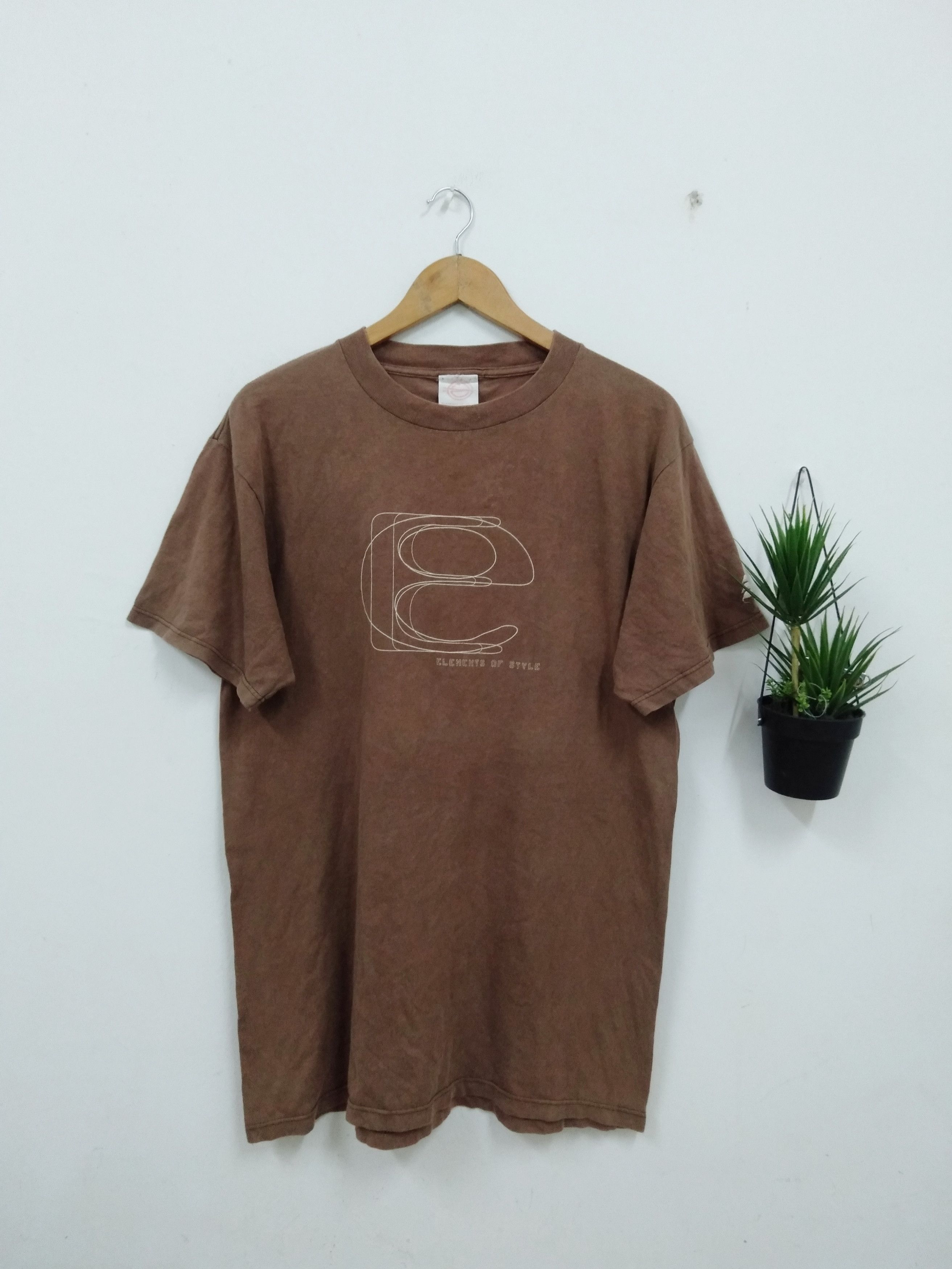 Element × Vintage Vintage 90s Element of Style skateboard streetwear t shirt Size US L / EU 52-54 / 3 - 1 Thumbnail