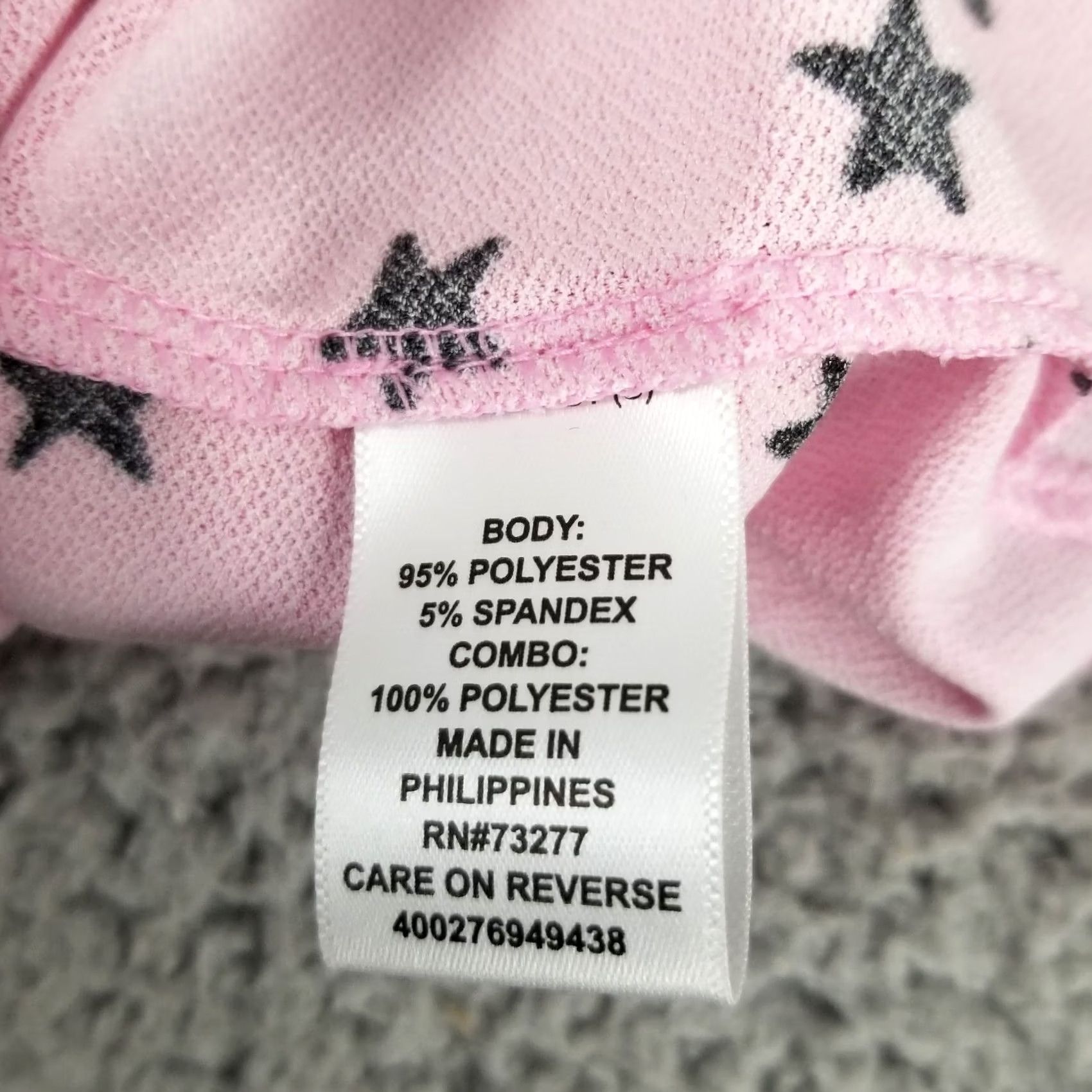 Vintage Elle Tank Shirt Womens Small Pink Star Lace Trim top Size S / US 4 / IT 40 - 6 Thumbnail