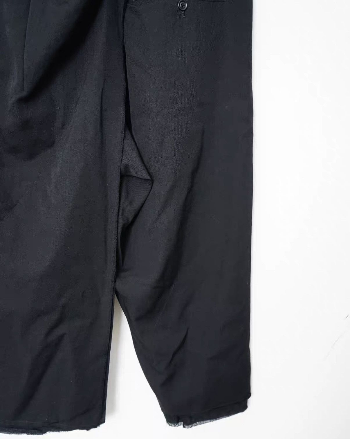 Yohji Yamamoto Yohji Yamamoto 15AW Triple Cut-Out Skirt Wide-Leg Pants Size US 32 / EU 48 - 7 Thumbnail