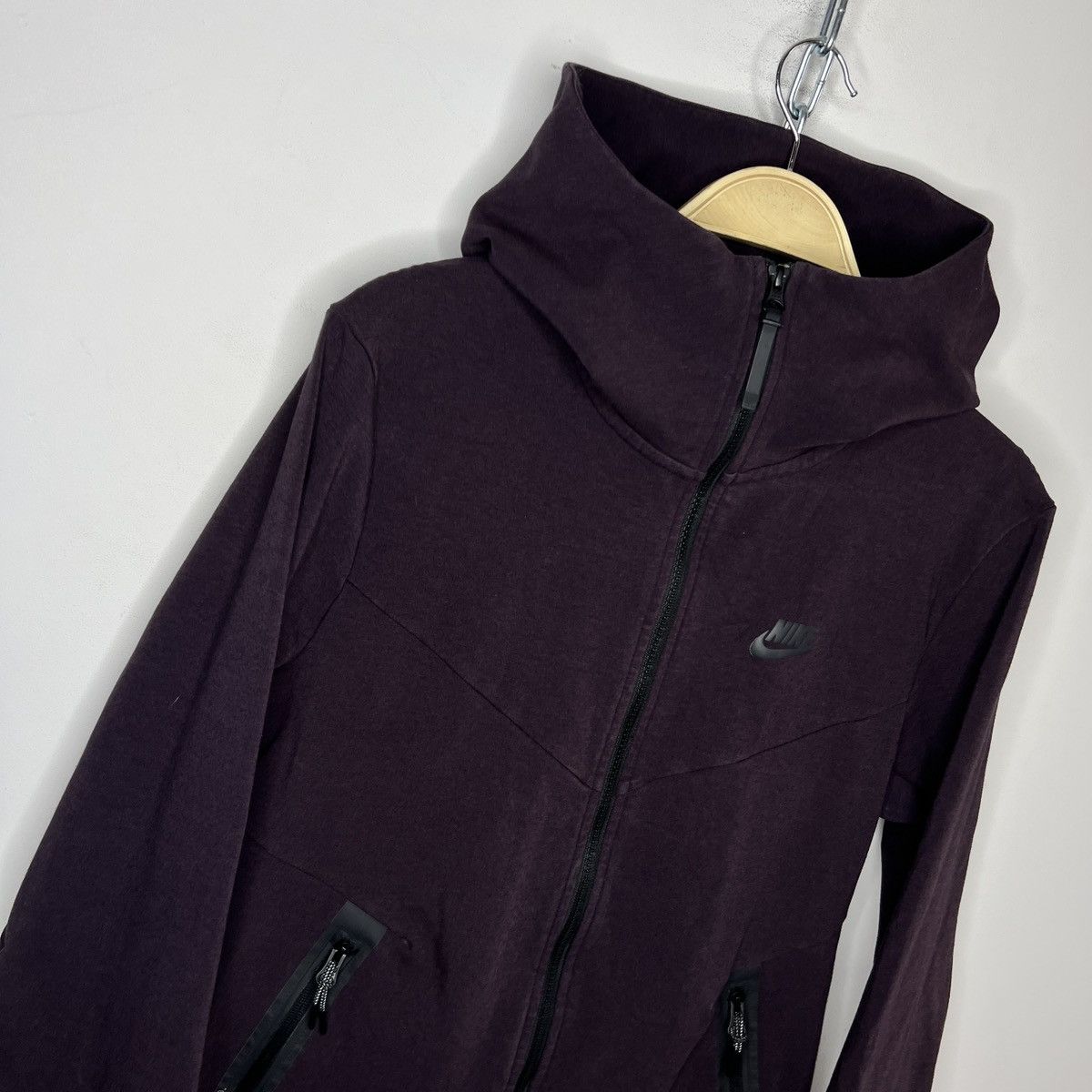 Nike Nike Tech Fleece Hoodie Dark Burgundy Red Jacket Zip Size US S / EU 44-46 / 1 - 3 Thumbnail