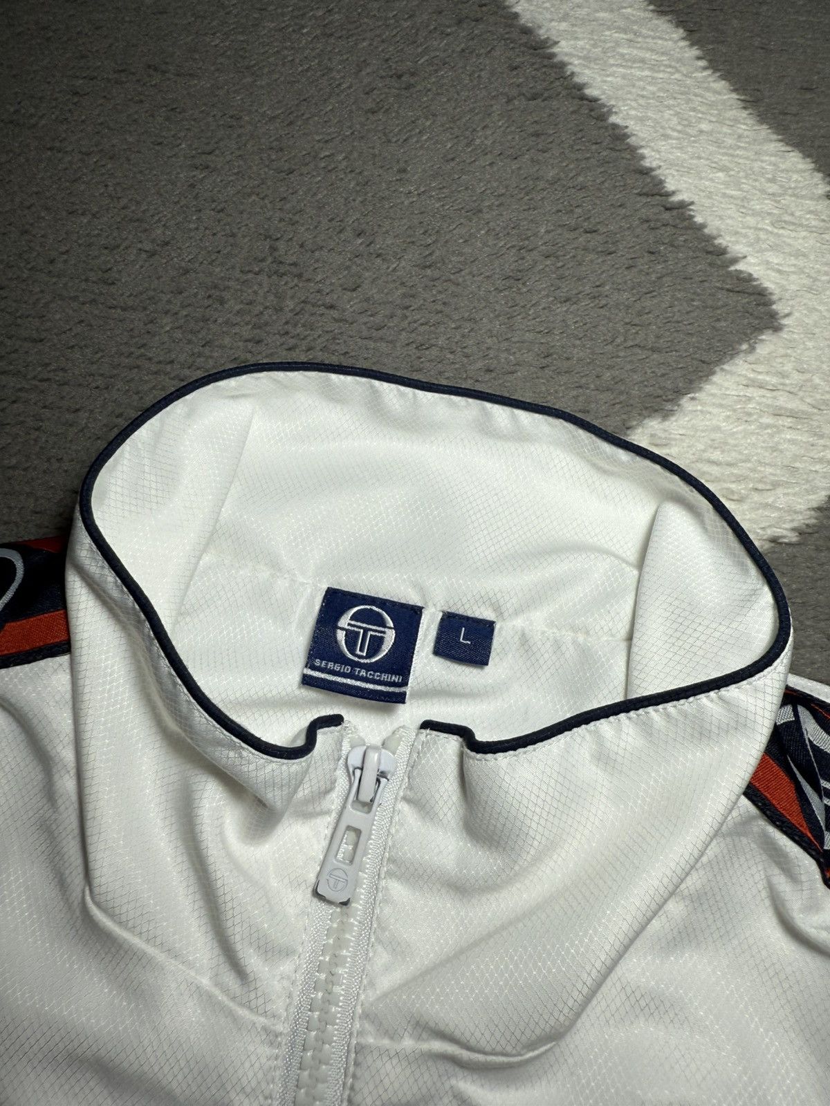 Sergio Tacchini × Vintage Sergio Tacchini Light Track Jacket Y2K Look Size US L / EU 52-54 / 3 - 13 Thumbnail