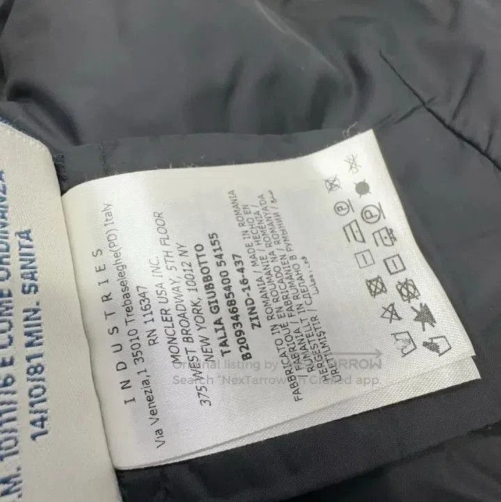 Moncler Moncler Solid Zipper Short Down Jacket Unisex. Size US M / EU 48-50 / 2 - 3 Thumbnail