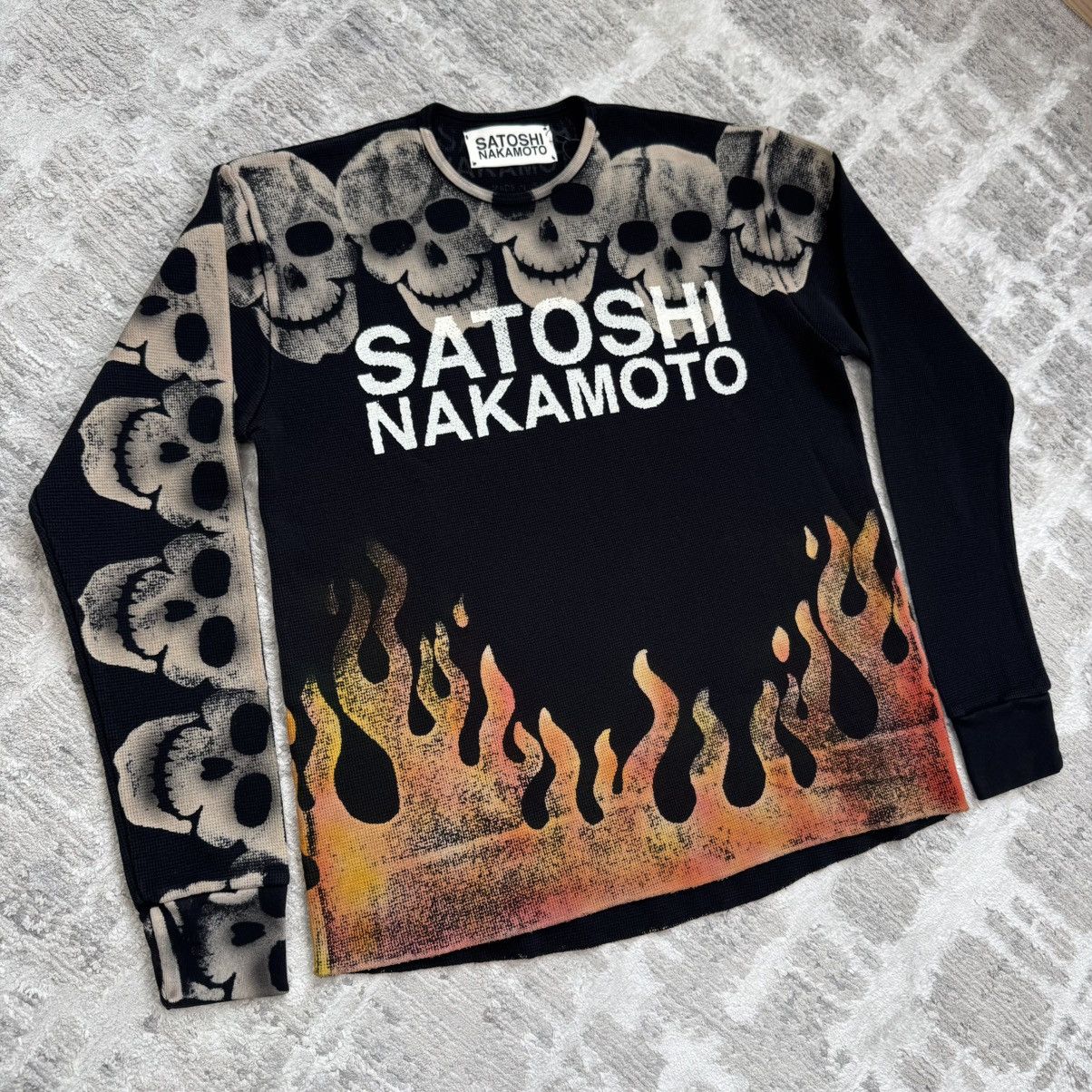 Satoshi Nakamoto Lost boys Skull long sleeve thermal Size US M / EU 48-50 / 2 - 1 Thumbnail