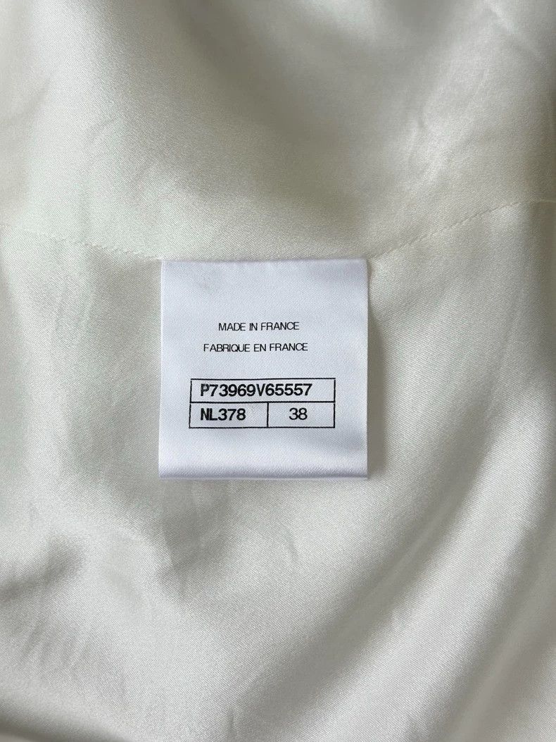 Chanel Chanel 23C white double C logo pearl jacket Size XS / US 0-2 / IT 36-38 - 7 Thumbnail