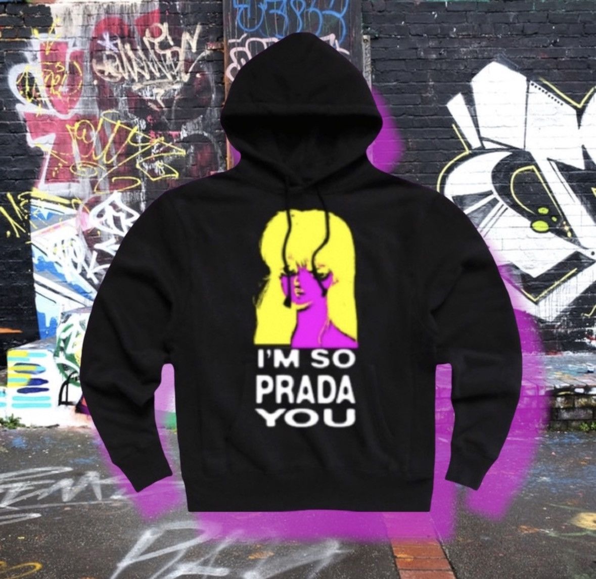 Market Chinatown market I’m So PRAWDA U Hoodie Size US M / EU 48-50 / 2 - 1 Thumbnail