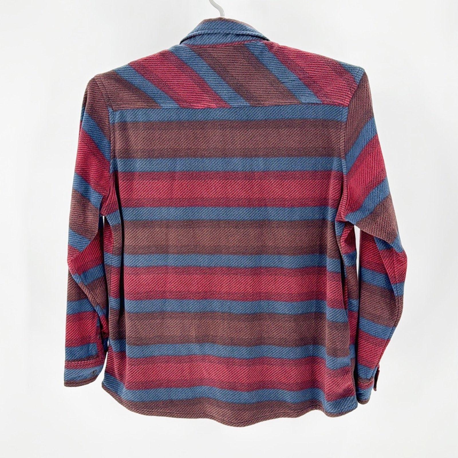 Eddie Bauer Eddie Bauer Chutes Microfleece Shirt red blue size XL Size US XL / EU 56 / 4 - 2 Thumbnail