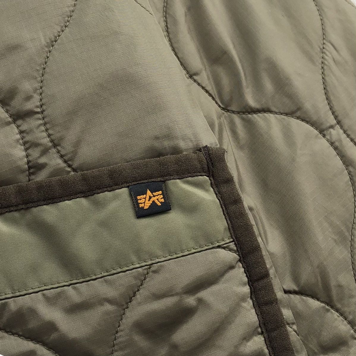 Alpha Industries Alpha Industries Inc x Lee Storm Rider Quilted Jacket Hoodie Size US M / EU 48-50 / 2 - 14 Thumbnail
