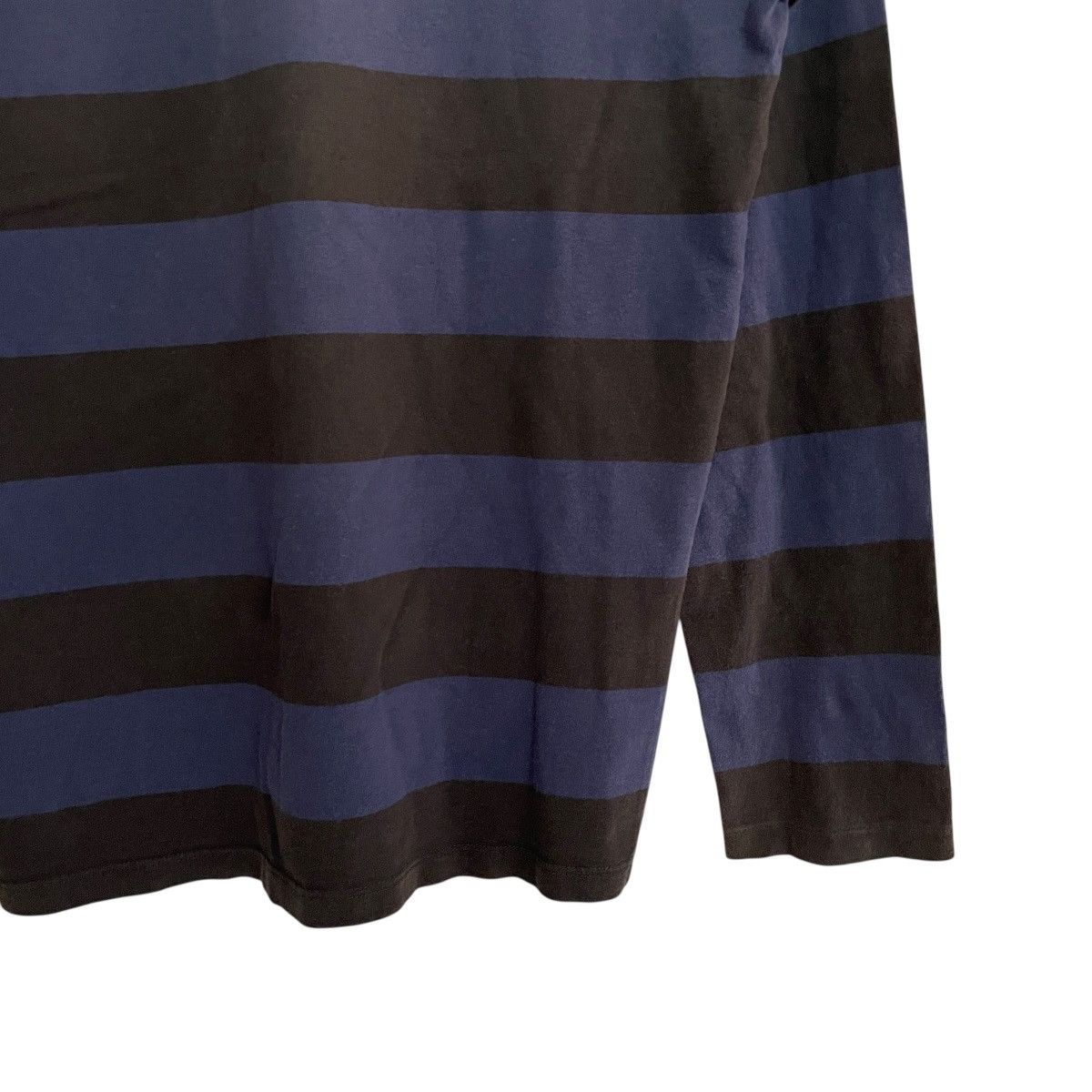 agnes b. Vintage Agnes B Homme Stripe Long Sleeve T-shirt Size L / US 10 / IT 46 - 11 Thumbnail