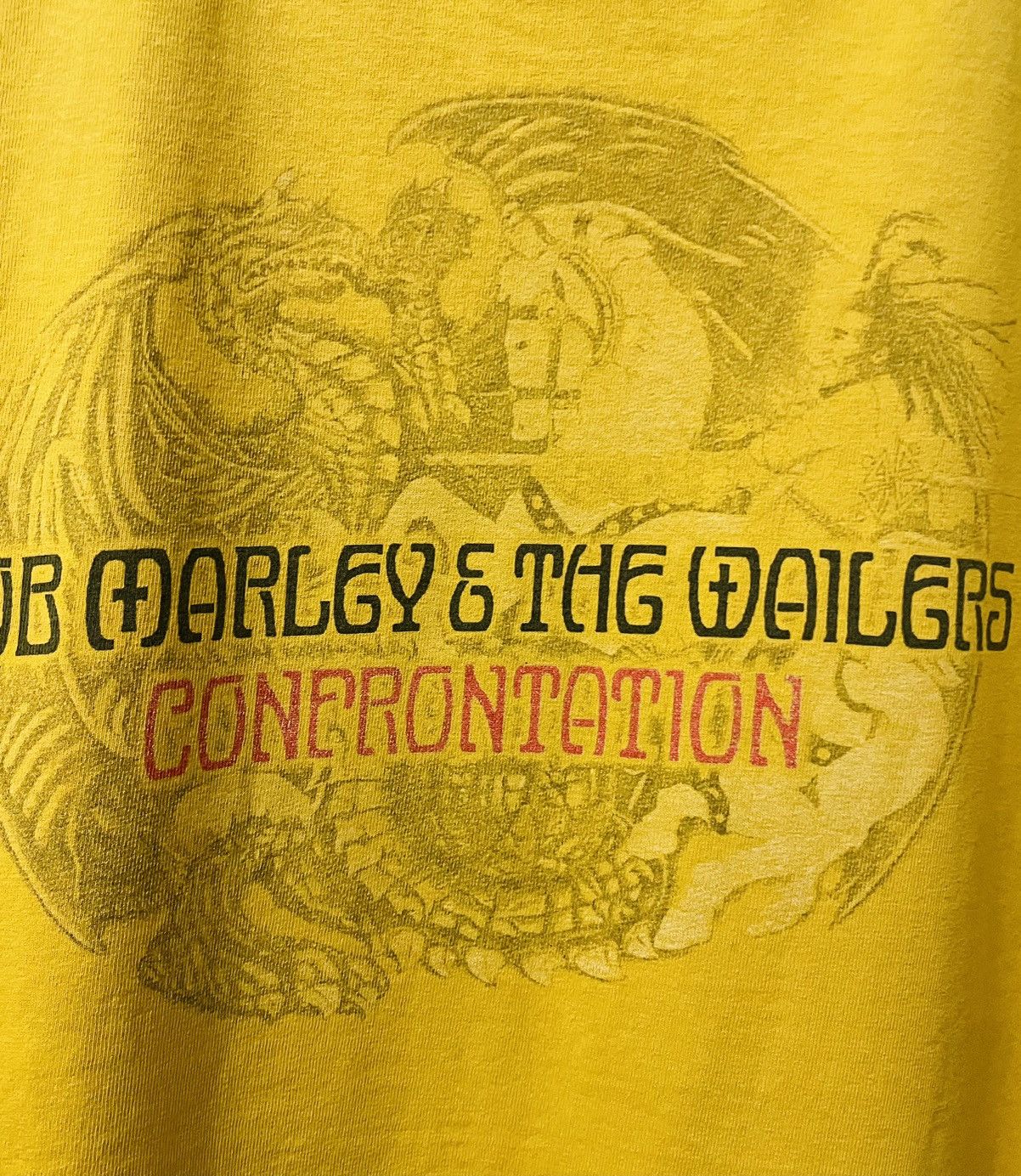 Bob Marley VINTAGE BOB MARLEY THE WAILERS ALBUM SHIRTS Size US L / EU 52-54 / 3 - 10 Thumbnail