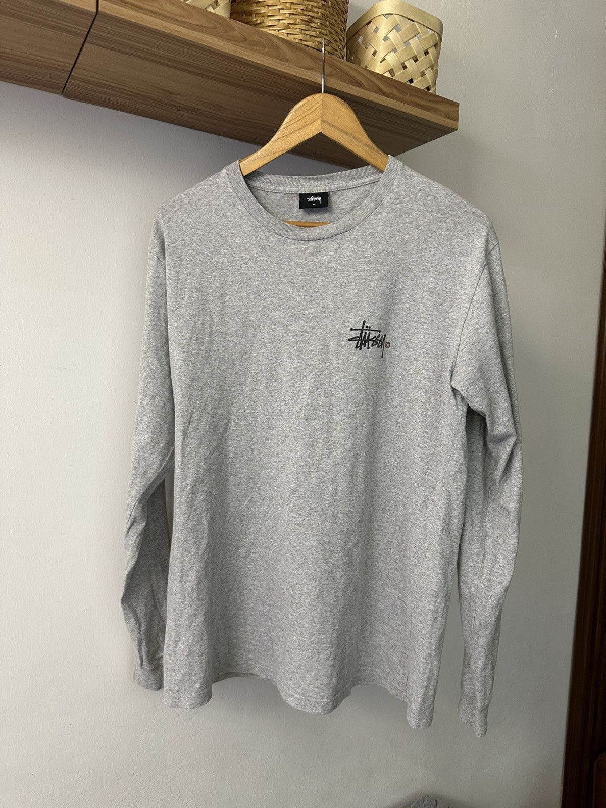 Stussy Stussy Japan OG Logo L/S Tee (Japan Release) Size US M / EU 48-50 / 2 - 2 Thumbnail