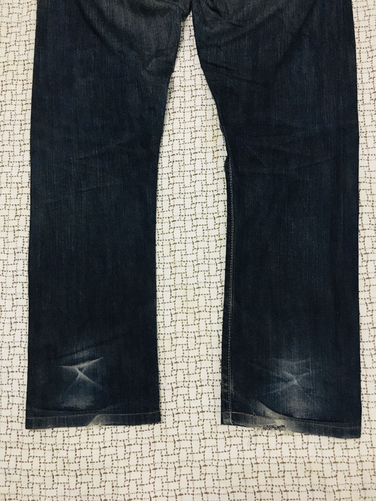Edwin A06 Edwin Street Wear Distressed Jeans Size US 32 / EU 48 - 16 Thumbnail