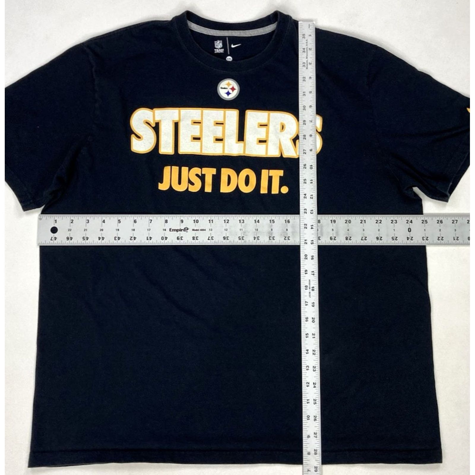 Nike Nike Steelers Graphic T-shirt Men XXL Black Short Sleeve Size US XXL / EU 58 / 5 - 6 Thumbnail