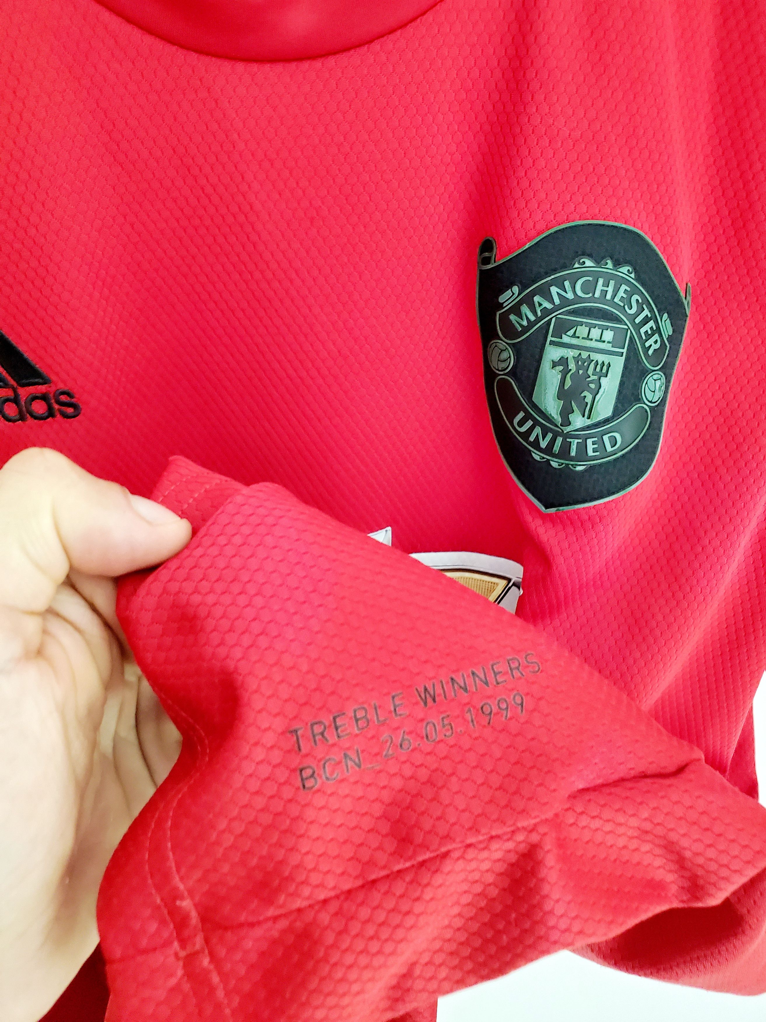 Adidas MANCHESTER UNITED 2019 2020 HOME JERSEY ADIDAS L Size US L / EU 52-54 / 3 - 3 Thumbnail