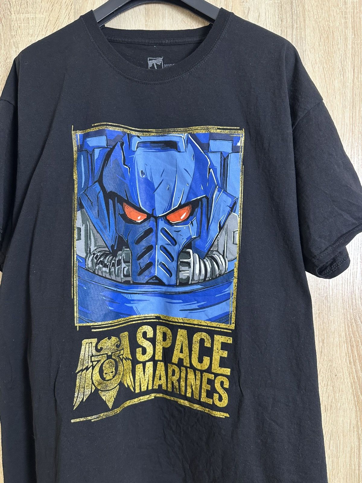 Playstation 🔥 Warhammer 40k Space Marines Limited Big Logo T-Shirt Tee Size US XXL / EU 58 / 5 - 2 Thumbnail
