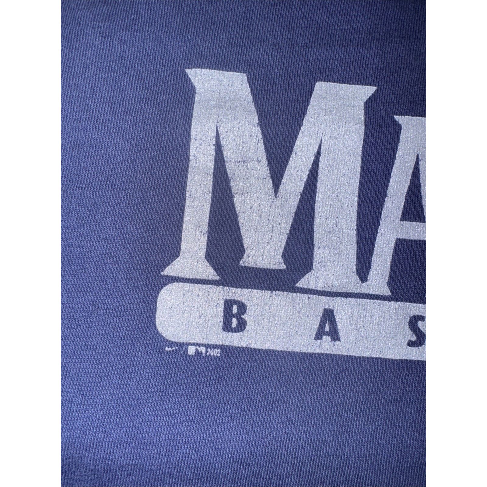 Nike × Vintage Vintage Nike Seattle Mariners MLB T-Shirt XXL Blue 90s 26x29 Size US XXL / EU 58 / 5 - 3 Thumbnail