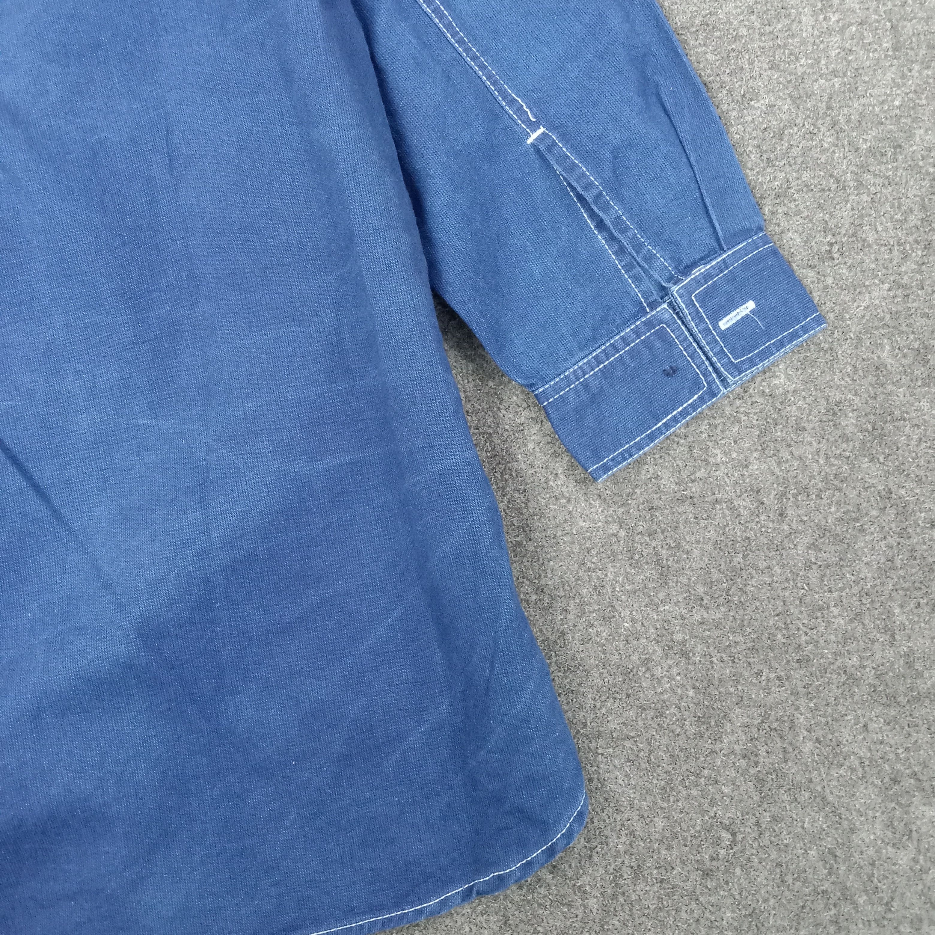 Yohji Yamamoto Y's For Living by Yohji Yamamoto Denim Jacket C248N22 Size US XL / EU 56 / 4 - 7 Thumbnail