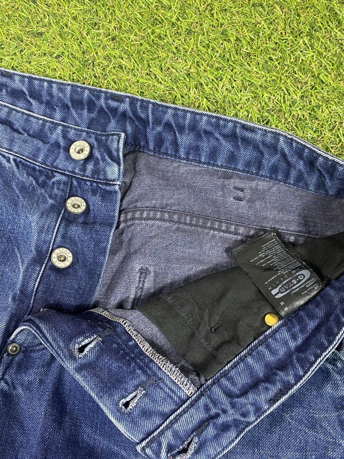 G-Star Vintage G star raw jeans denim streetwear y2k size 33x32 Size US 33 - 4 Thumbnail