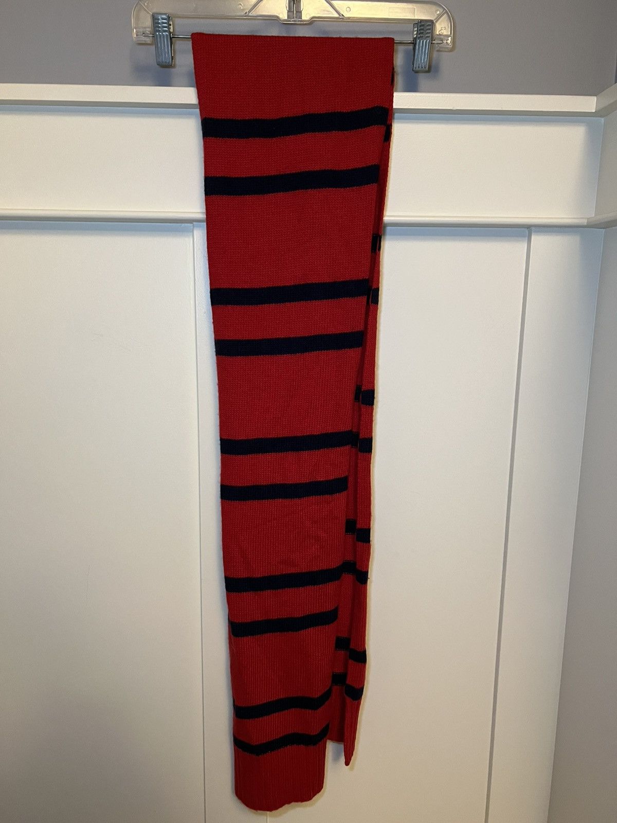 Polo Ralph Lauren Vintage Polo Ralph Lauren striped wool scarf Size ONE SIZE - 2 Thumbnail