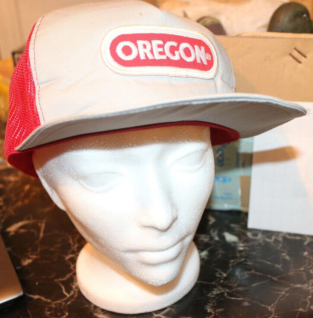 Other Oregon Tools Red & White Vintage Truckers Cap Adjustable Size ONE SIZE - 1 Thumbnail