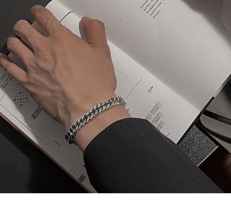 Jewelry Hip-hop Bracelet Y2K Punk Chain Gotch Bracelets Chains Size ONE SIZE - 6 Thumbnail
