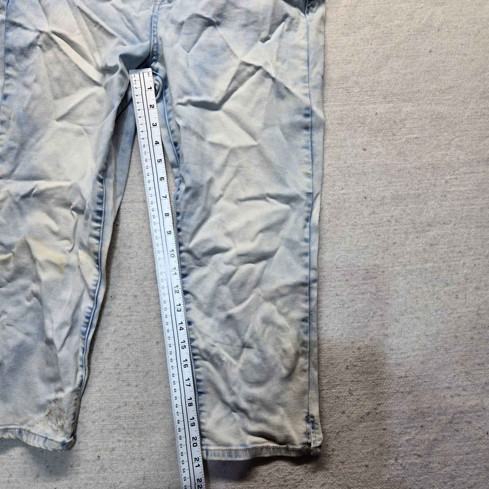 Vintage VINTAGE Maurices Jeans Cropped Light Wash Denim Pants Women's Size 11 Pockets Size 32" / US 10 / IT 46 - 7 Thumbnail