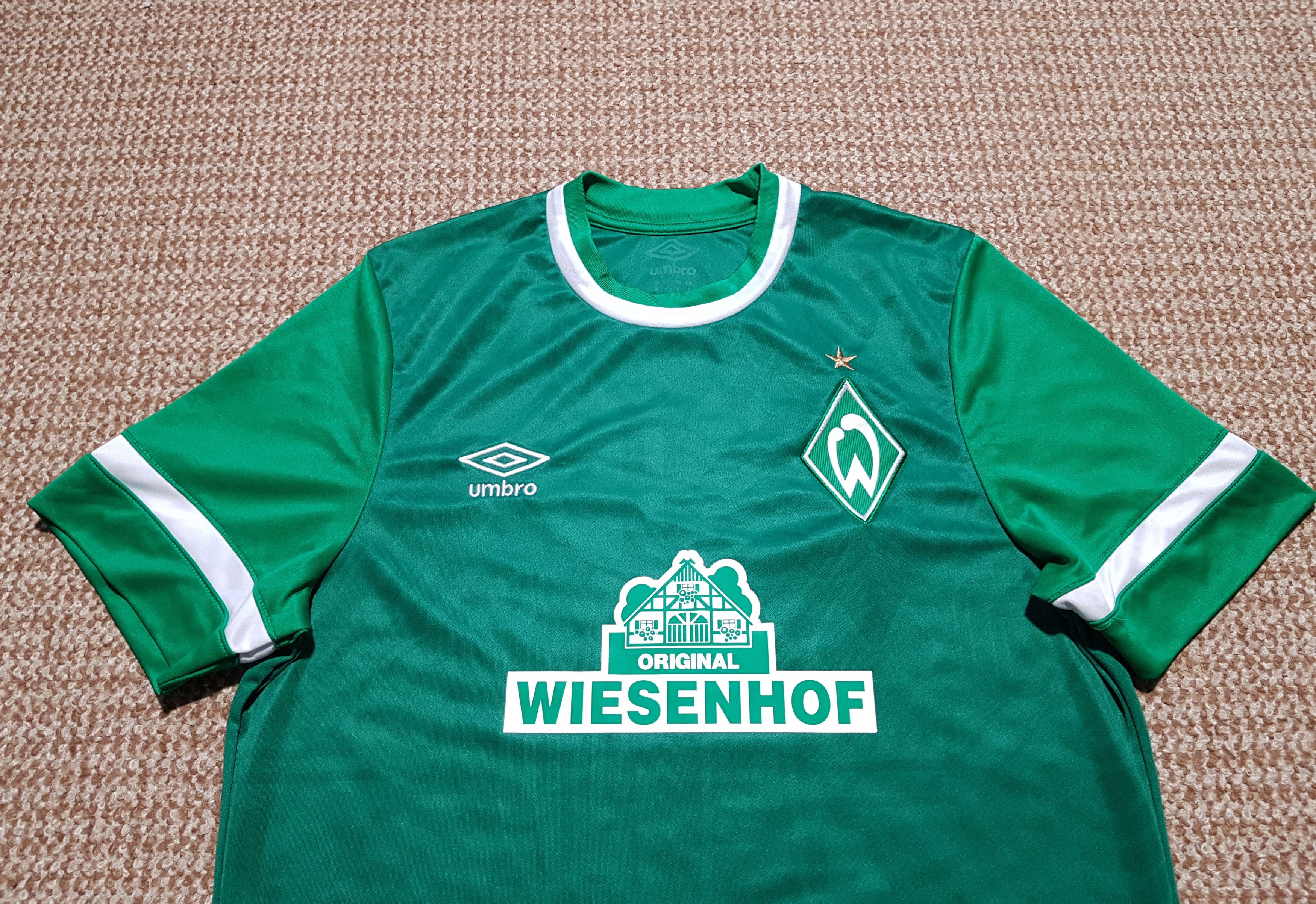 Umbro Umbro Werder Bremen 2021-22 Home Soccer Jersey Shirt sz M Size US M / EU 48-50 / 2 - 2 Thumbnail