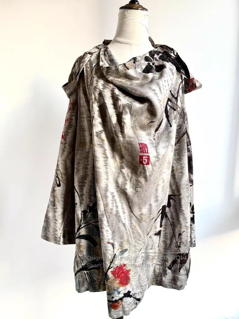 Vivienne Westwood Vivienne Westwood Green Economic Ink Chinese Style Top Size S / US 4 / IT 40 - 4 Thumbnail