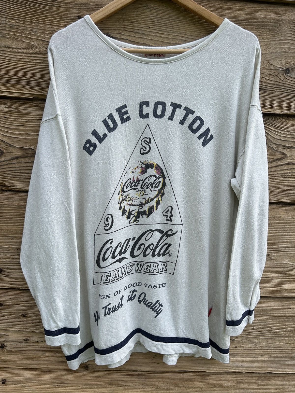 Coca Cola 90s Vintage 1995 Coca Cola Full Cotton Suit Bundle Pants Top Size US L / EU 52-54 / 3 - 2 Thumbnail