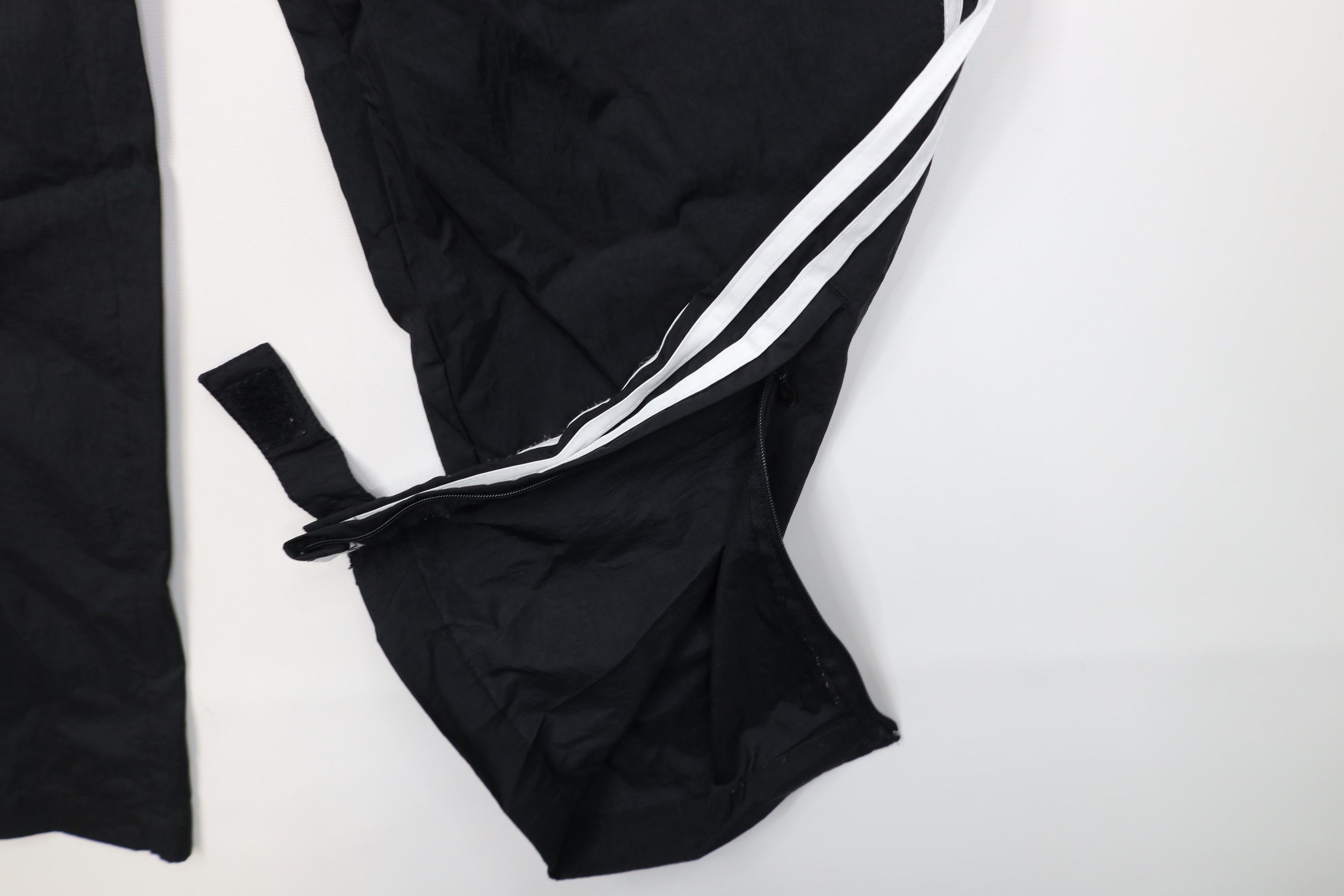 Adidas Vintage Y2K 2001 Adidas Striped Wide Leg Windbreaker Pants Size US 36 / EU 52 - 5 Thumbnail