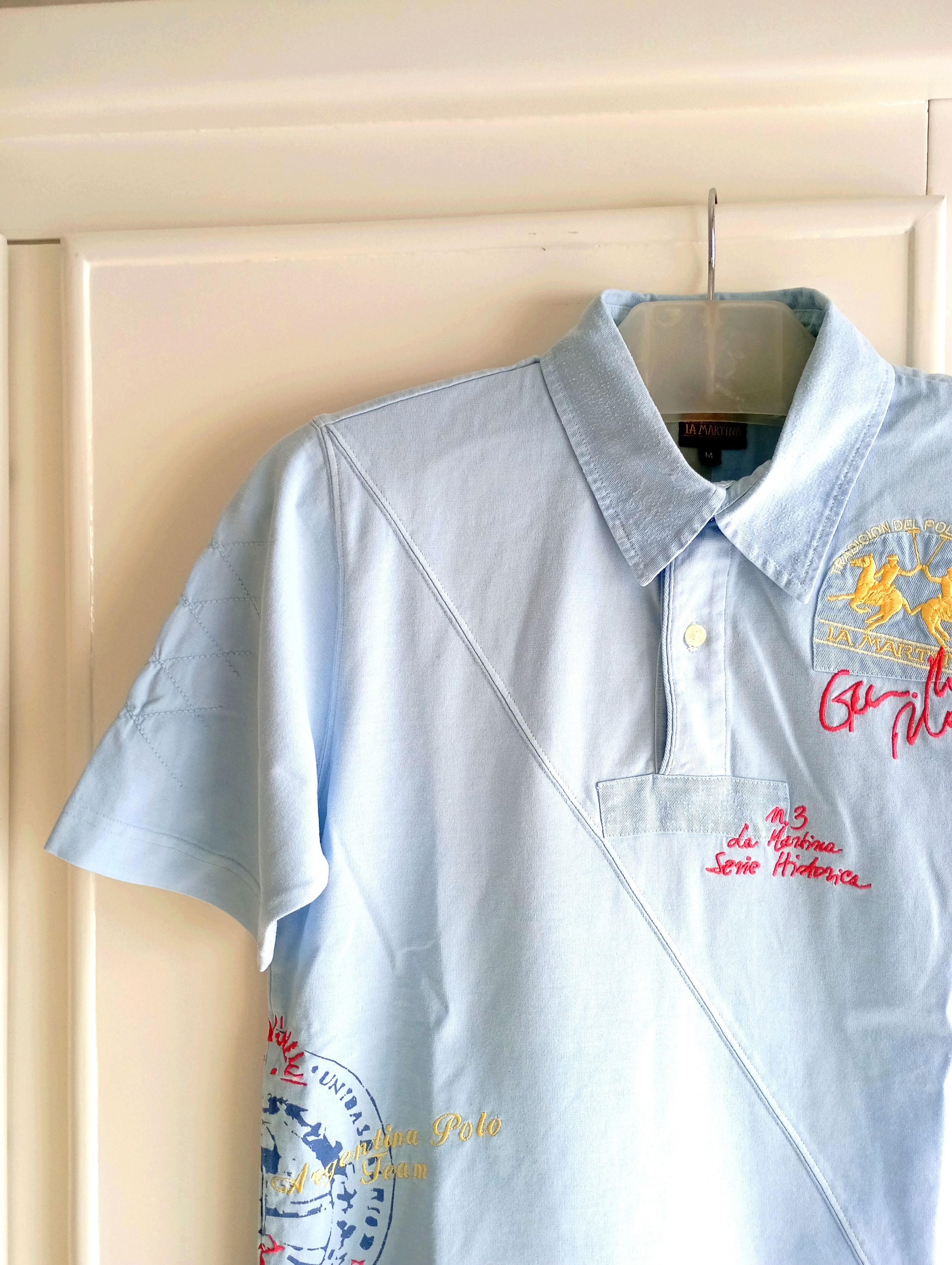 La Martina × Vintage La Martina Polo Rugby Tshirt Size M Size US M / EU 48-50 / 2 - 4 Thumbnail