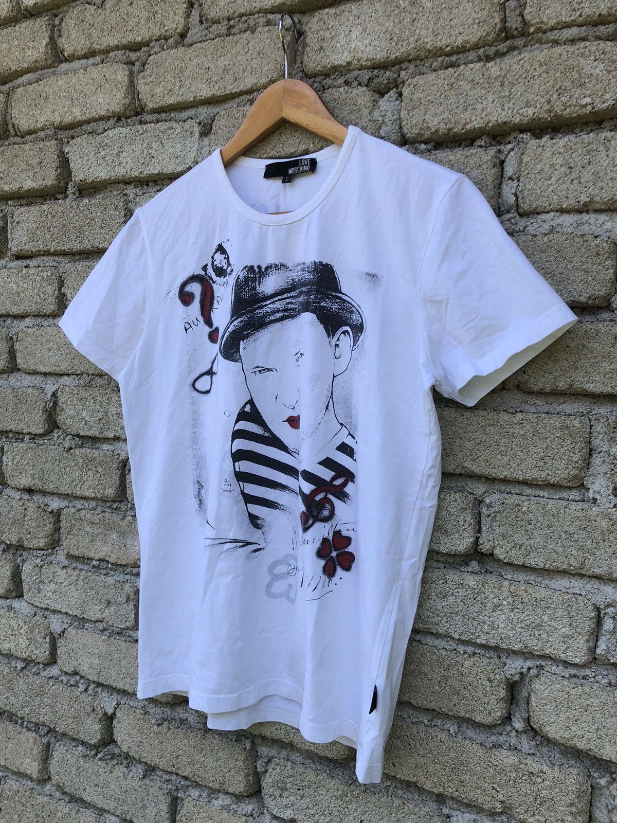 Moschino RARE Love Moschino Tshirt Size M / US 6-8 / IT 42-44 - 2 Thumbnail