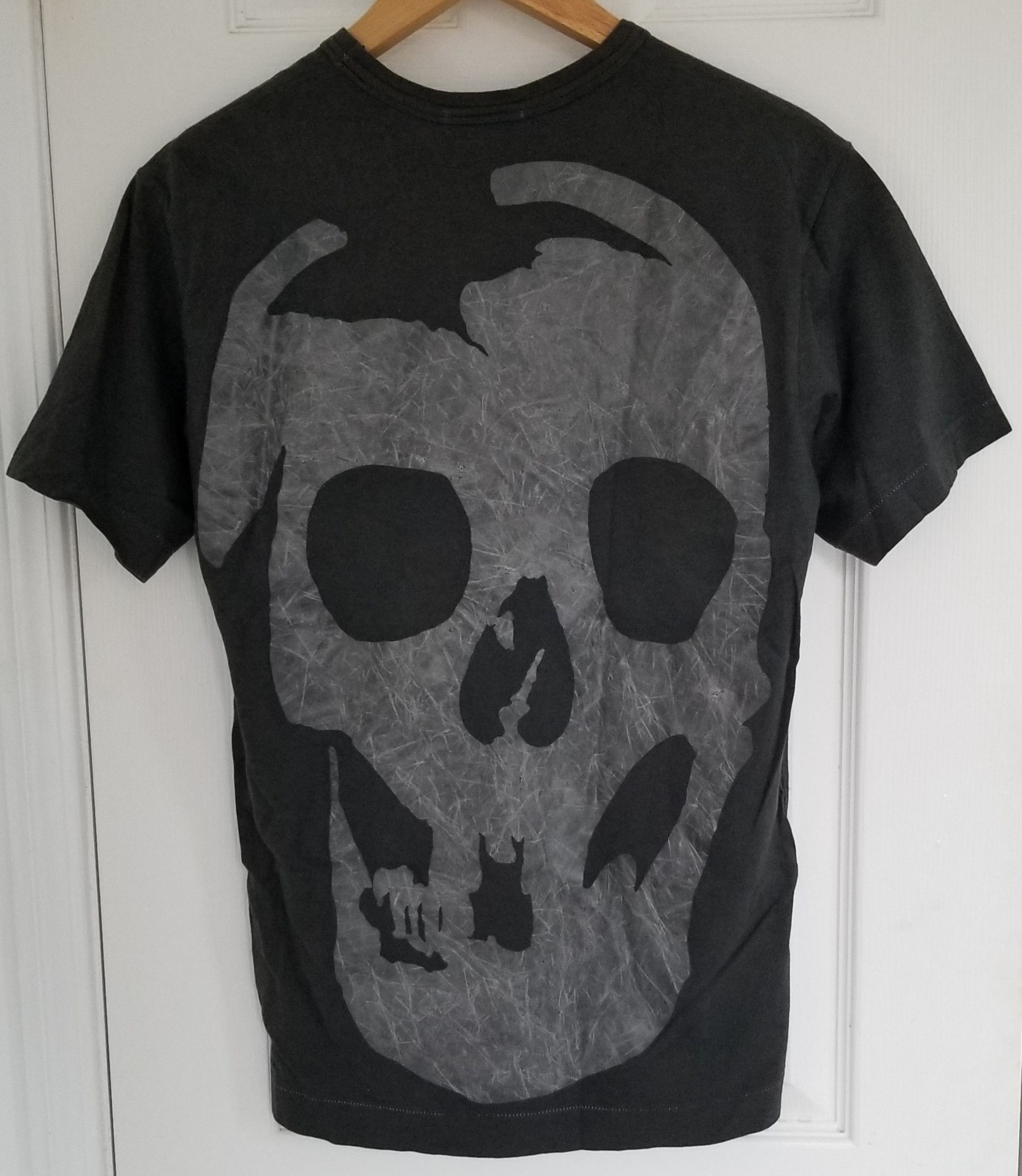 Comme des Garcons Homme Plus Comme Des Garcons Homme Plus Digenova Black Grey Skull Shirt Size S / US 4 / IT 40 - 1 Thumbnail