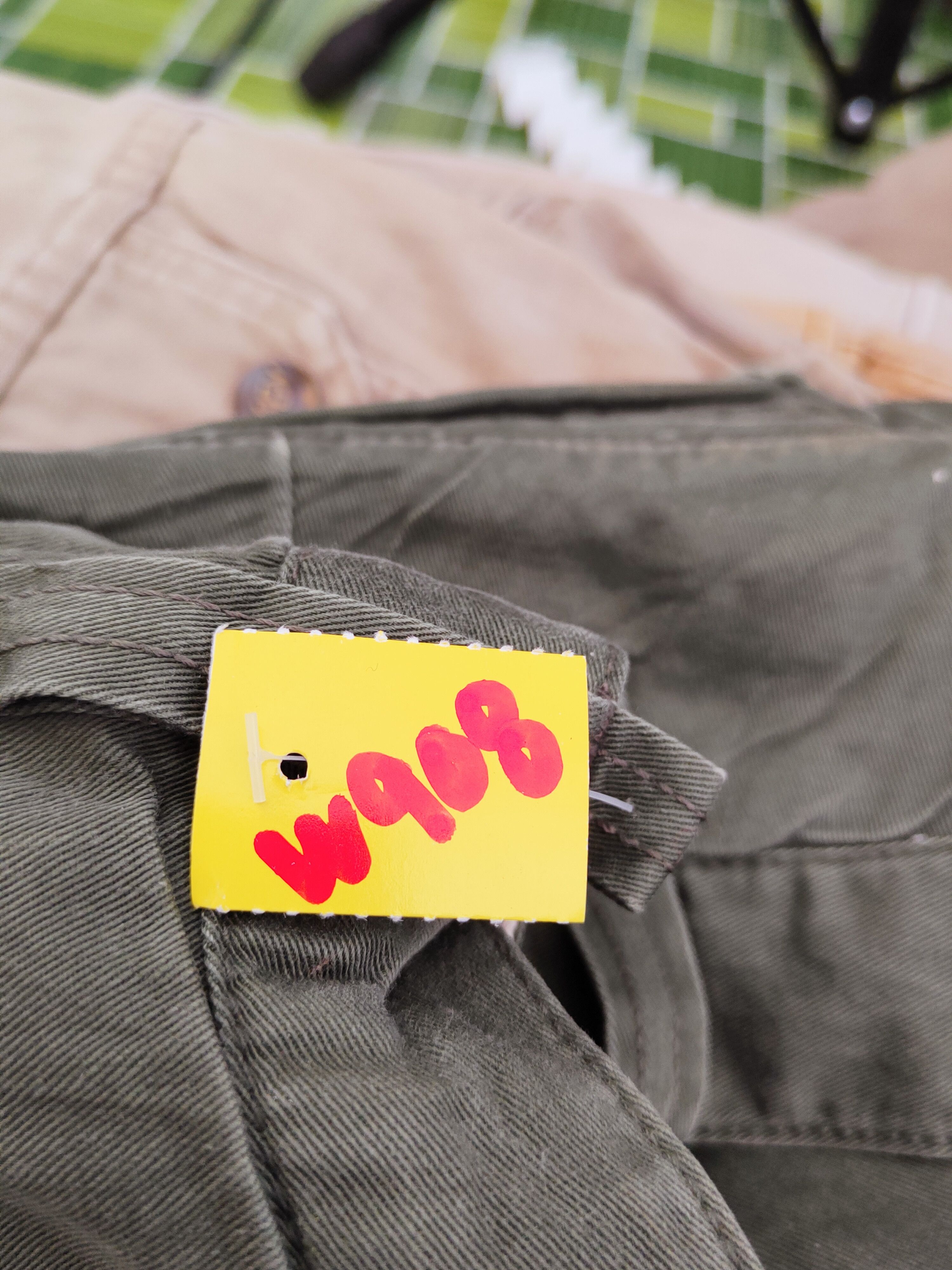 Japanese Brand Audienee Green Multipocket Tactical Cargo Pants #W908 Size US 31 - 14 Thumbnail