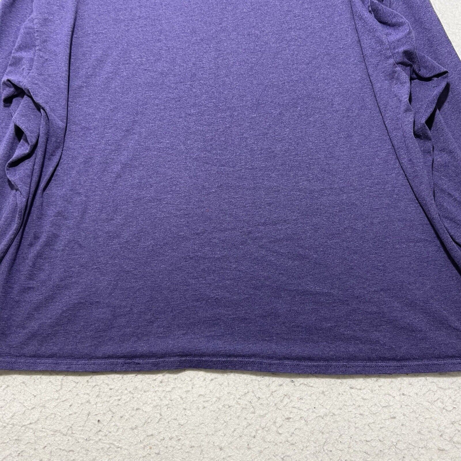 Fruit Of The Loom Fruit Of The Loom 3XL Crewneck Tee Pullover Purple T Shirt Size US XXL / EU 58 / 5 - 12 Thumbnail