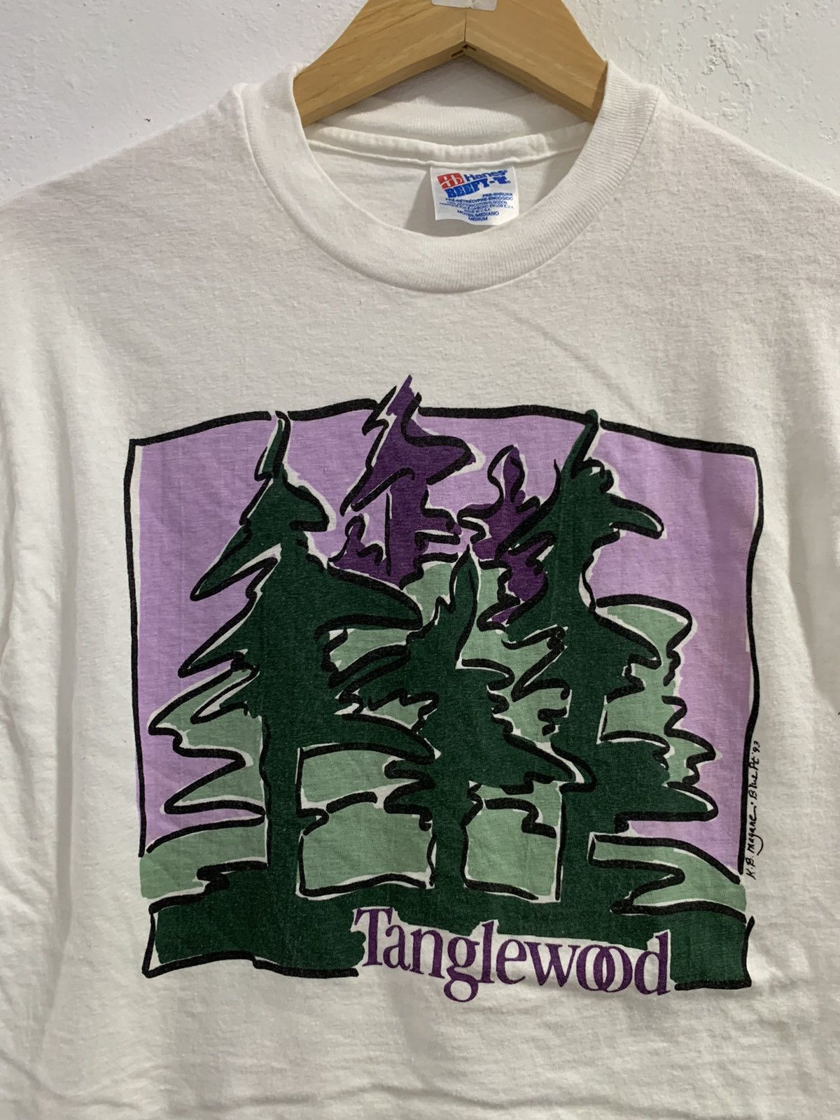 Vintage Vintage Art Tanglewood 1993 Tshirt Size US M / EU 48-50 / 2 - 2 Thumbnail