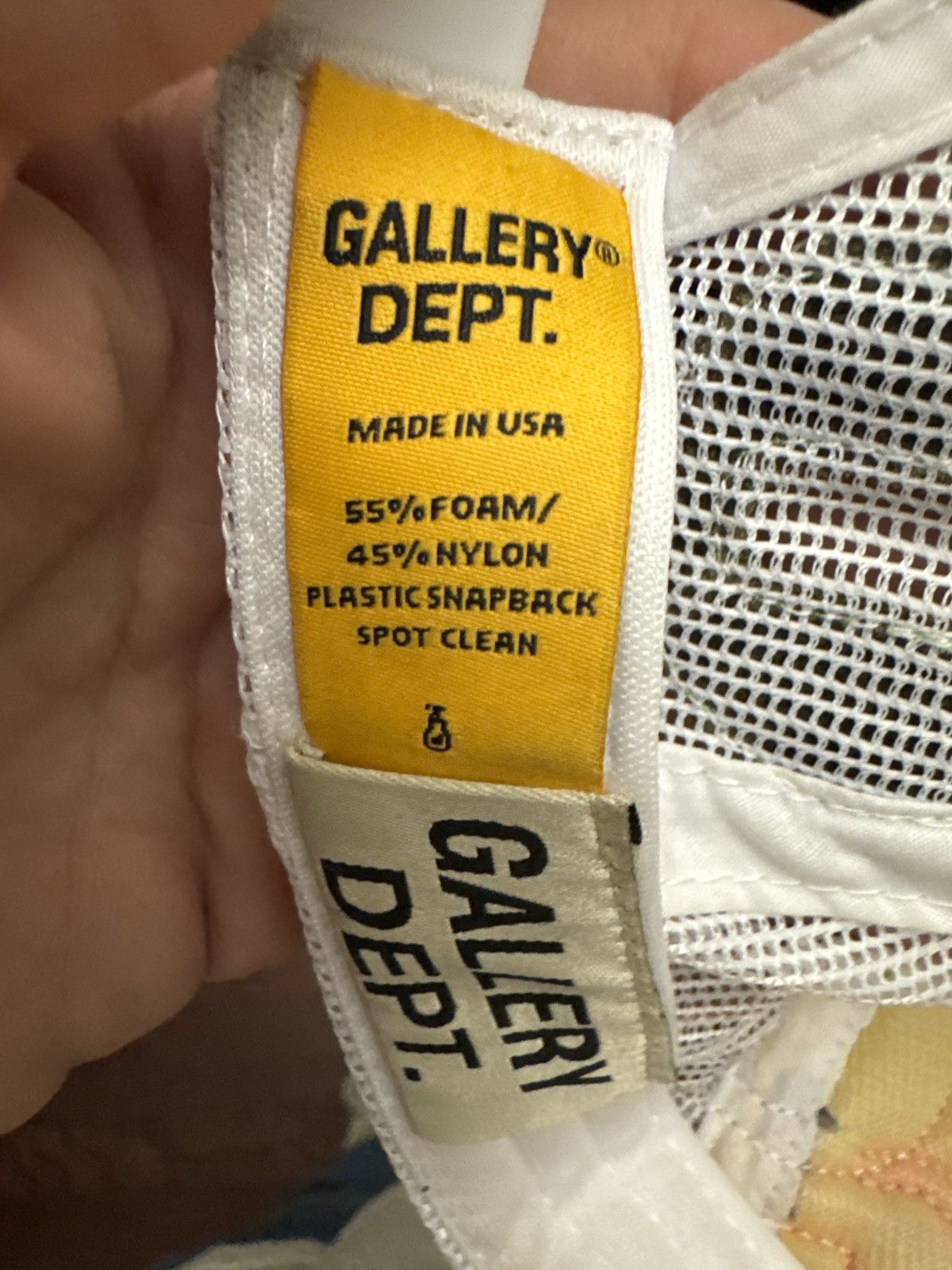 Gallery Dept. Gallery Dept. G Patch Trucker Hat 9 Patch Size ONE SIZE - 10 Thumbnail