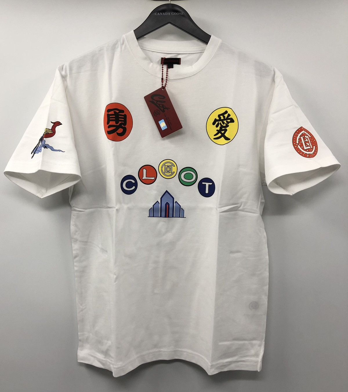 Dover Street Market CLOT x DSM Insignia Fearless Logo White T-Shirt Small Size US S / EU 44-46 / 1 - 1 Thumbnail